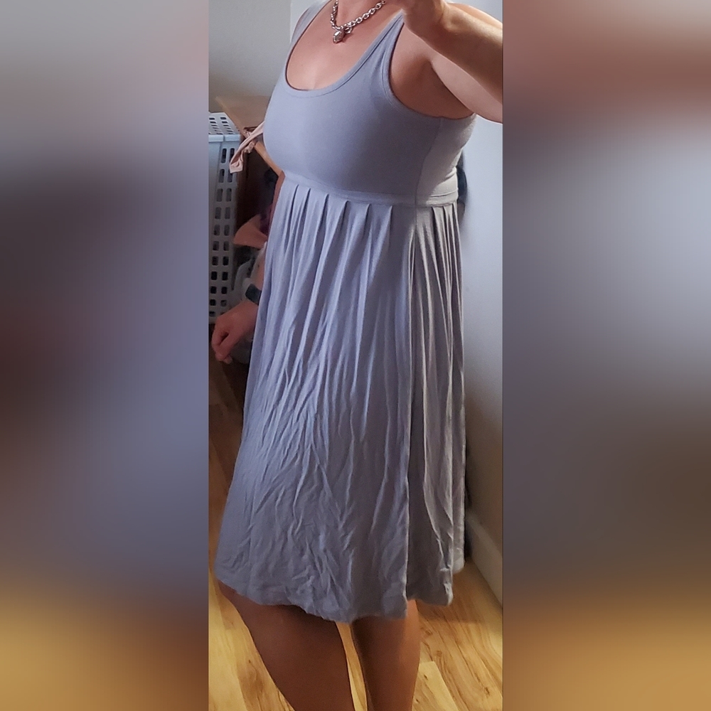 Mercer & Madison grey tank short dress small